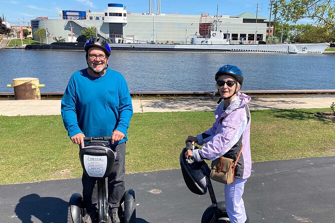 Manitowoc Shore Segway Tour w/ Private Tour Option - Learning the Segway before the shoreline ride