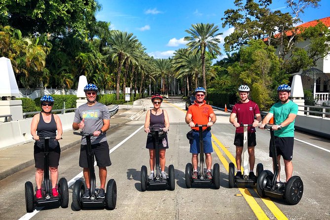 Miami Millionaire's Row Segway Tour - Getting comfortable on the Segway before the ride