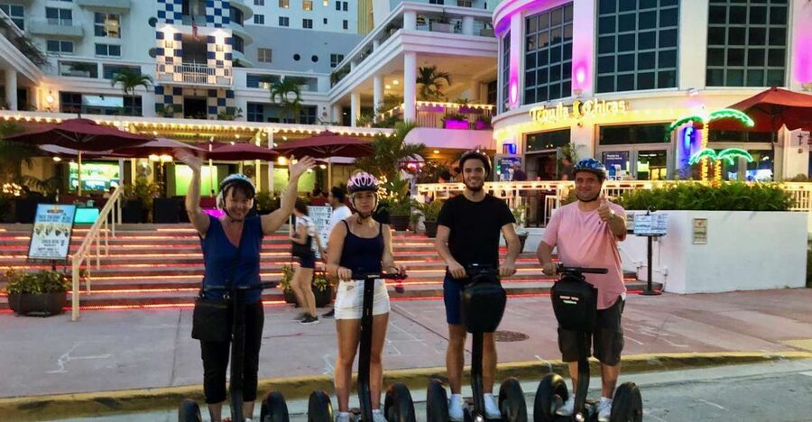 Miami: South Beach Panoramic Nighttime Segway Tour - Setting out from 1401 Washington Avenue