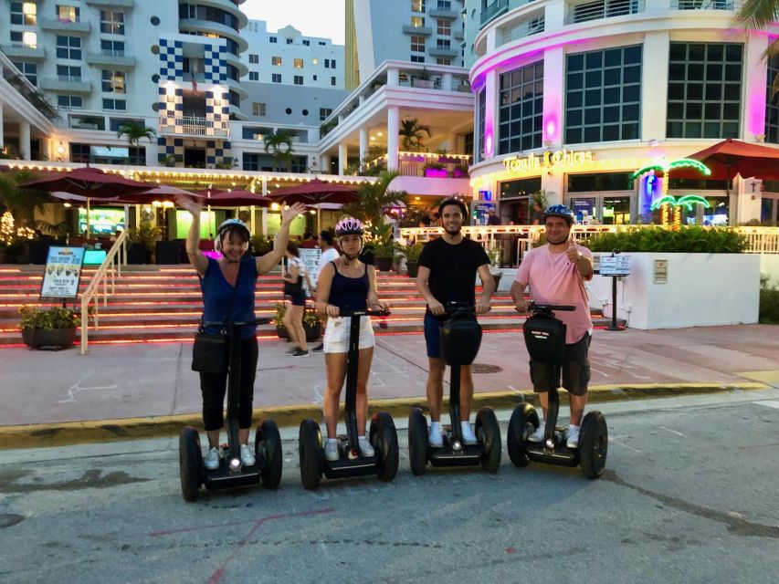 Miami: South Beach Panoramic Nighttime Segway Tour - Cruising along Ocean Drive at night