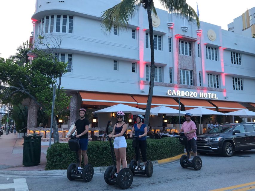 Miami: South Beach Panoramic Nighttime Segway Tour - Stopping near the Versace Mansion