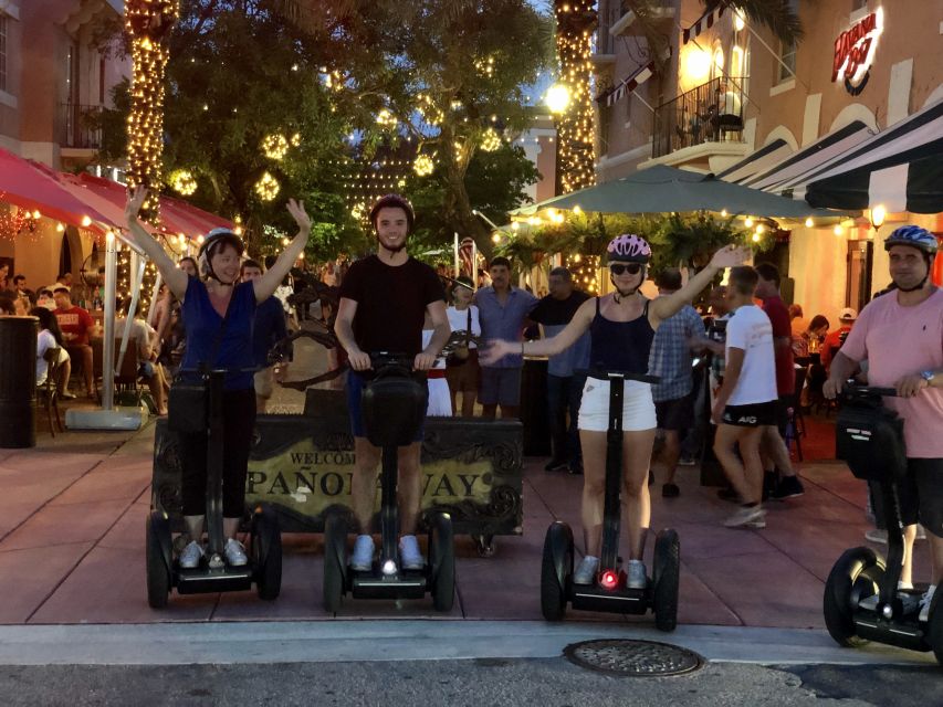 Miami: South Beach Panoramic Nighttime Segway Tour - Listening through the guide headset