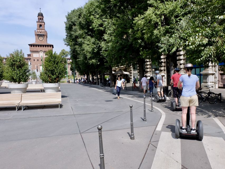 Milan: SEGWAY Tour with Live Tourist Guide 3 hours & half - Sforza Castle and Parco Sempione
