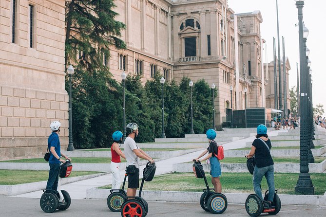 Montjuic Hill: Panoramic Segway Tour - Hotel Miramar and the coast below