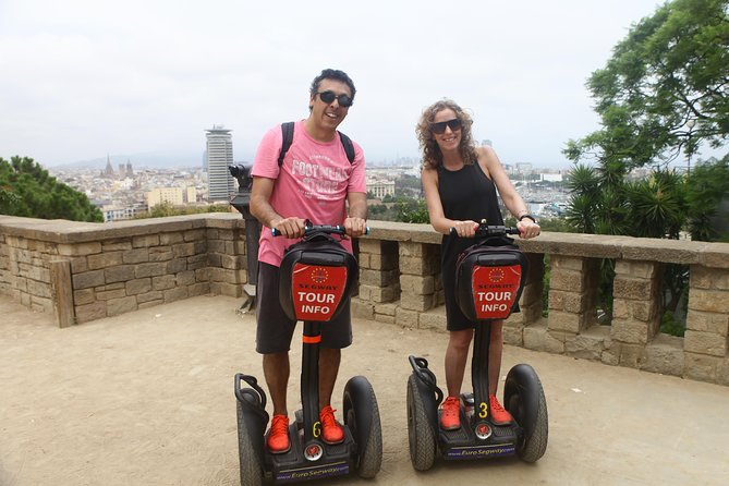 Montjuic Hill: Panoramic Segway Tour - Mossen Costa i Llobera Gardens and the Mediterranean