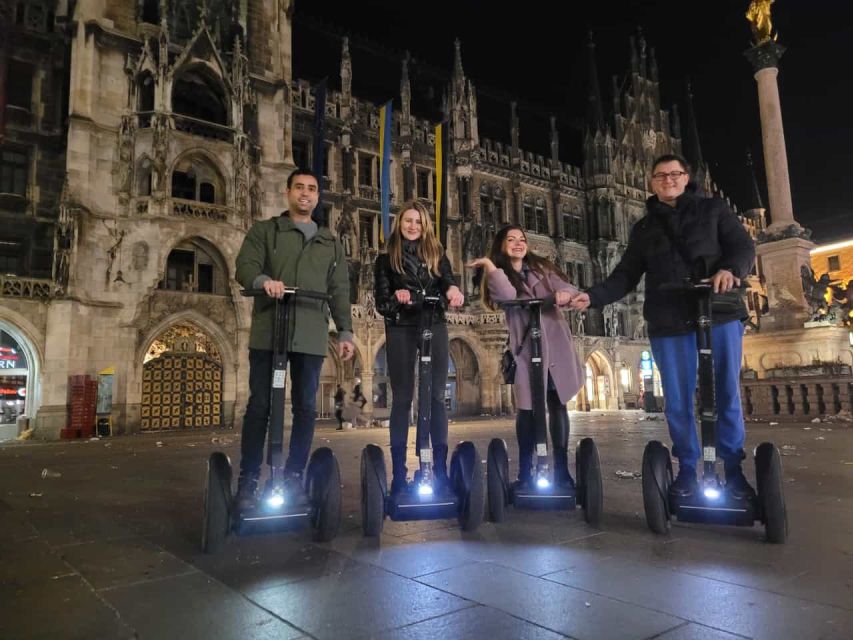 Munich: Guided City Highlights Night Tour by Segway - Friedensengel and the English Garden