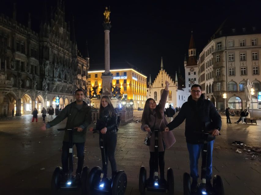 Munich: Guided City Highlights Night Tour by Segway - What the two-hour pace really means
