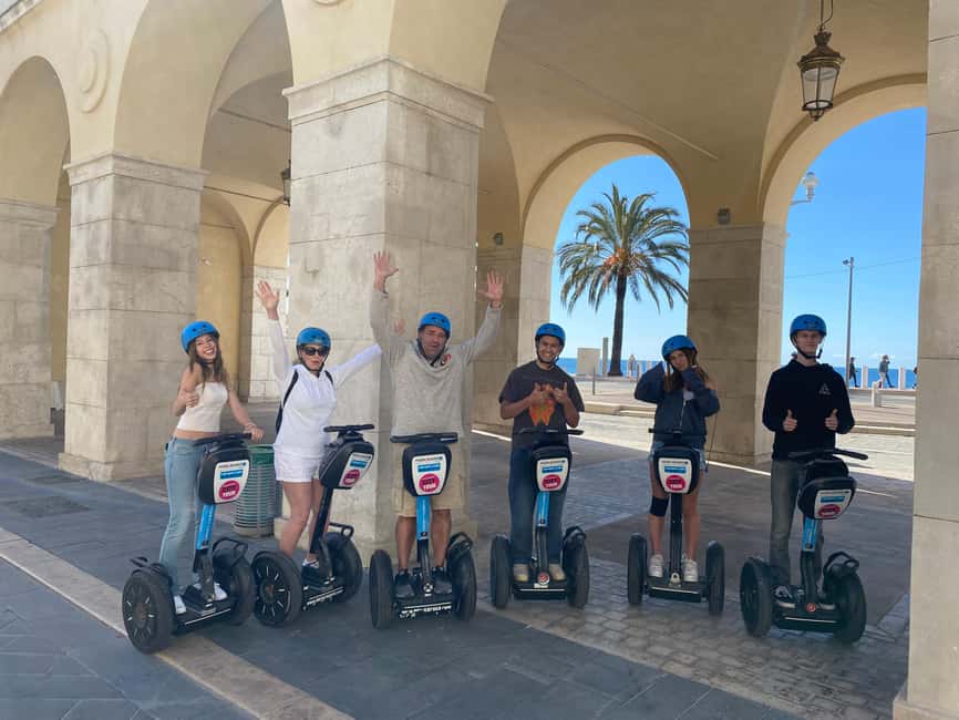 Nice: Guided Segway Tour - Cours Saleya: flowers, food, and a useful photo stop