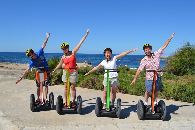 Paphos Segway Tour Morning Tour 11AM - Saint Paul’s Pillar and the older story of Paphos