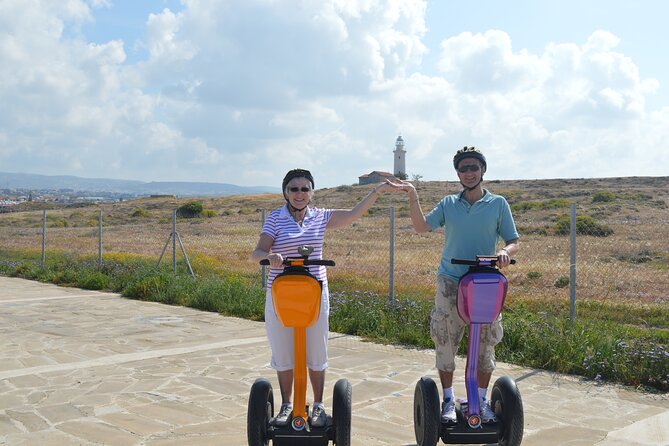 Paphos Segway Tour Morning Tour 11AM - Coastline views, alleys, and photo stops