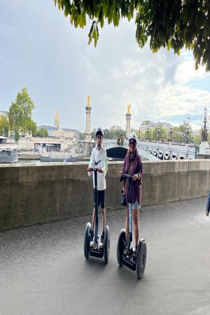 Paris: 1.5-Hour Private Segway Tour - Crossing Pont Alexandre III toward the Champs-Élysées
