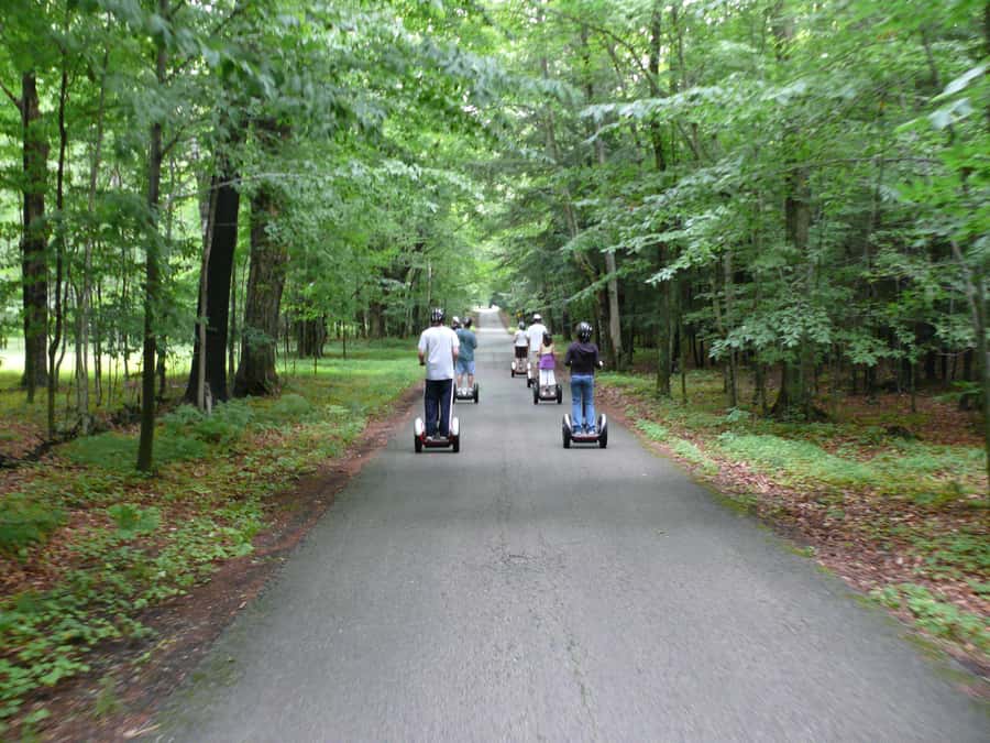 Peninsula State Park Segway Tour - Riding through Fish Creek and Peninsula State Park