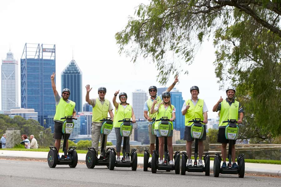 Perth Segway 1.5 Hour Kings Park Tour - Open parkland above the Swan River