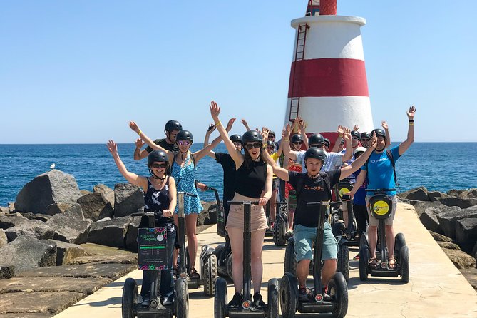 Portimao Segway Tour - Praia da Rocha from above and below