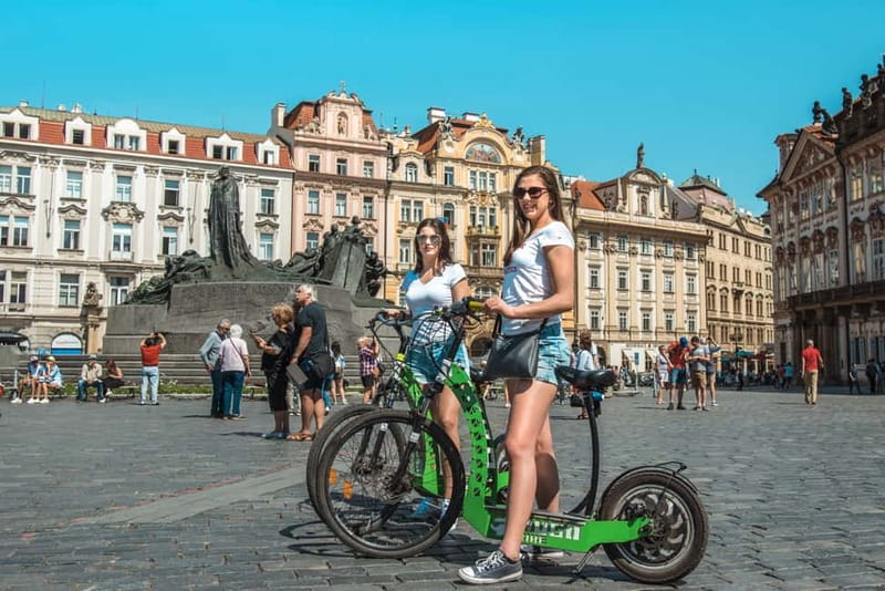 Prague: 4 Hours Grand City Tour by Segway & E-Scooter - Why use two vehicles to see Prague?