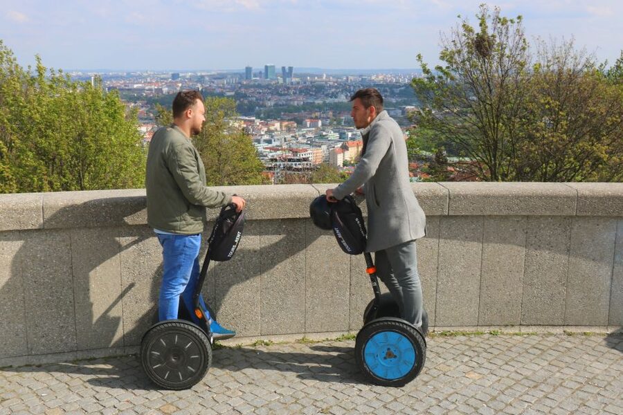 Prague: Castle District Segway Tour - Strahov Monastery and the monastery brewery