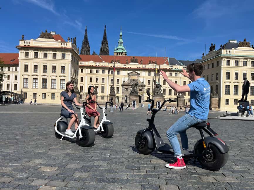 Prague: Combined Segway & E-Scooter City Highlights Tour - Prague Castle, Loreto, and the Strahov district