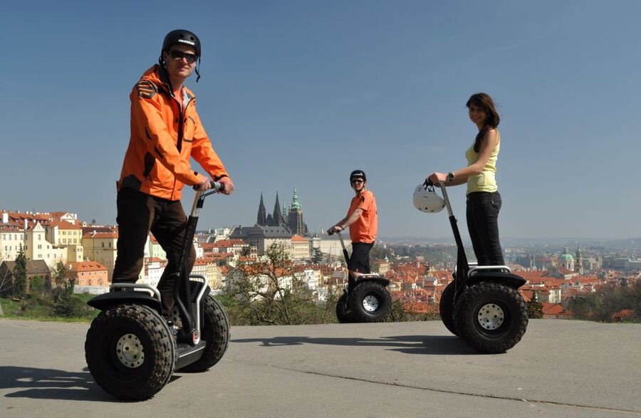 Prague: Combined Segway & E-Scooter City Highlights Tour - Central Prague by electric ride
