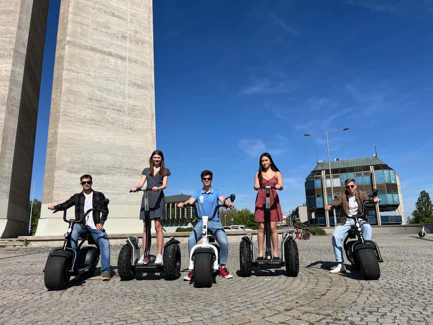 Prague: Combined Segway & E-Scooter City Highlights Tour - Letná Park and Prague’s best opening views