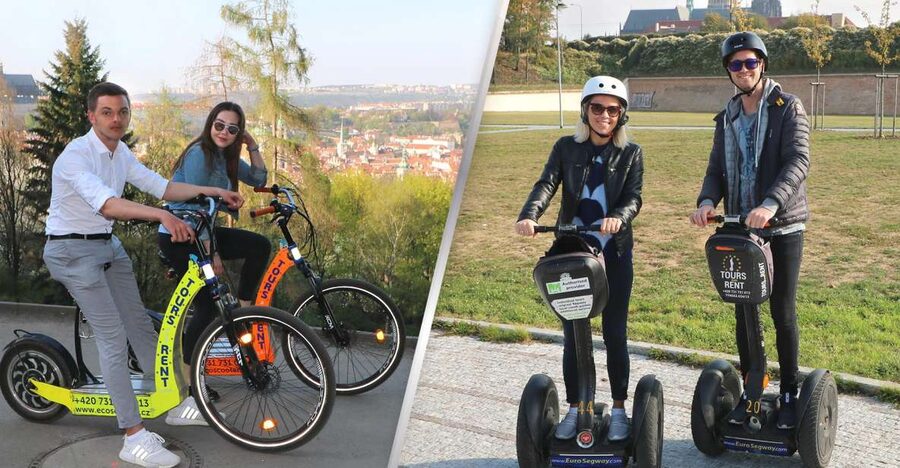Prague: Half-Day Guided Tour by Segway and E-Scooter - Key points at a glance