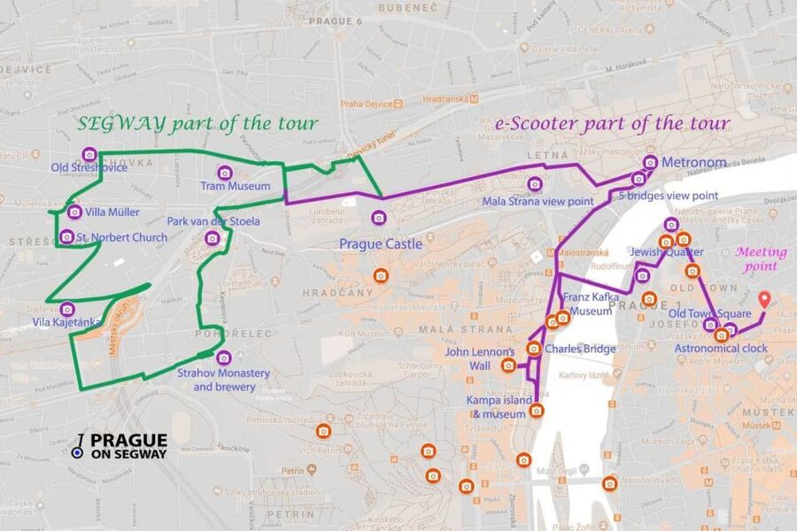 Prague: Half-Day Guided Tour by Segway and E-Scooter - Why this unusual Prague tour works