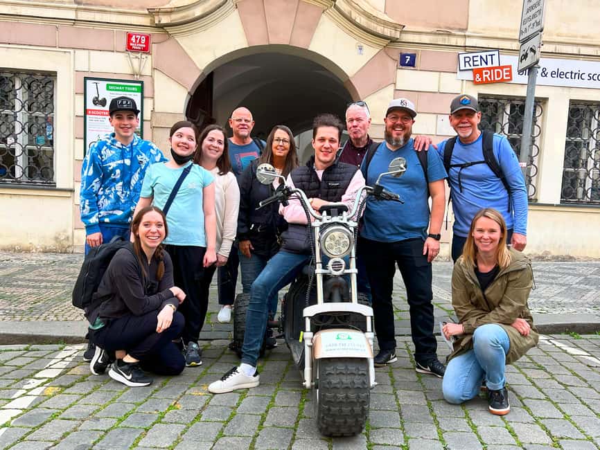Prague: Monster Bike Trike Tour Euro Segway Experience - Charles Bridge and the Franz Kafka Museum