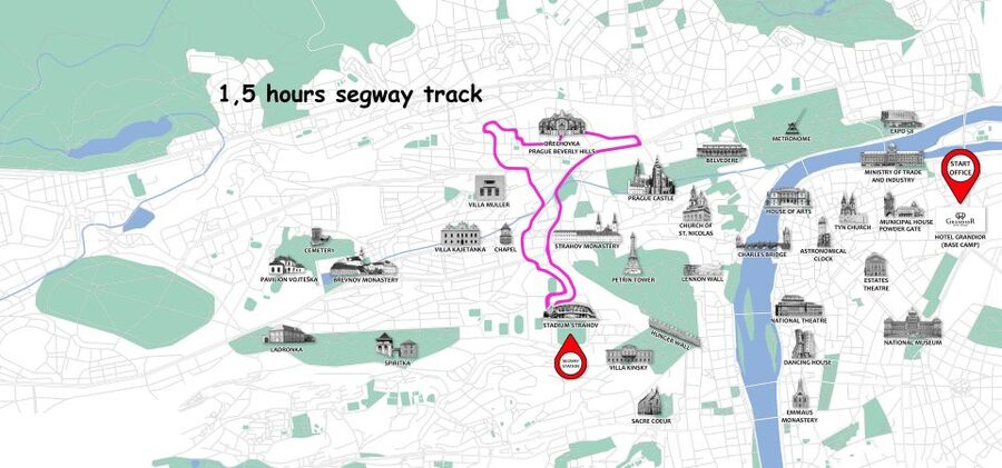 Prague: Shared Group/Private Segway Tour with Hotel Transfer - Key points before you book