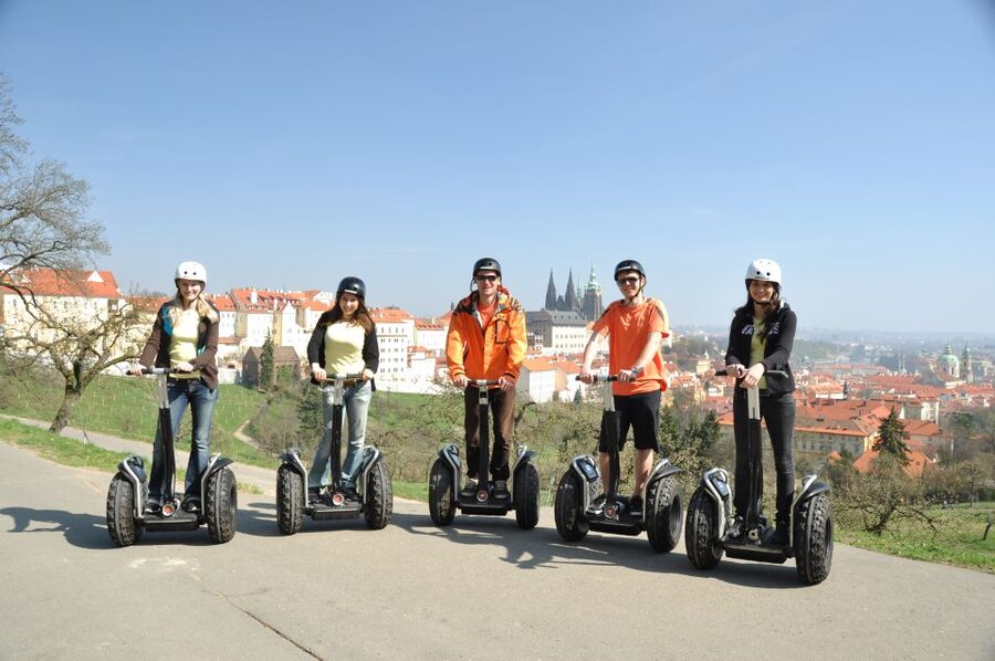 Prague: Shared Group/Private Segway Tour with Hotel Transfer - Sacré Coeur, Smíchov, and Kinsky Garden