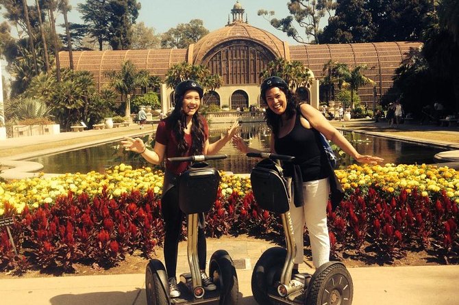 Private Balboa Park Segway Tour - Learning to ride before entering the park