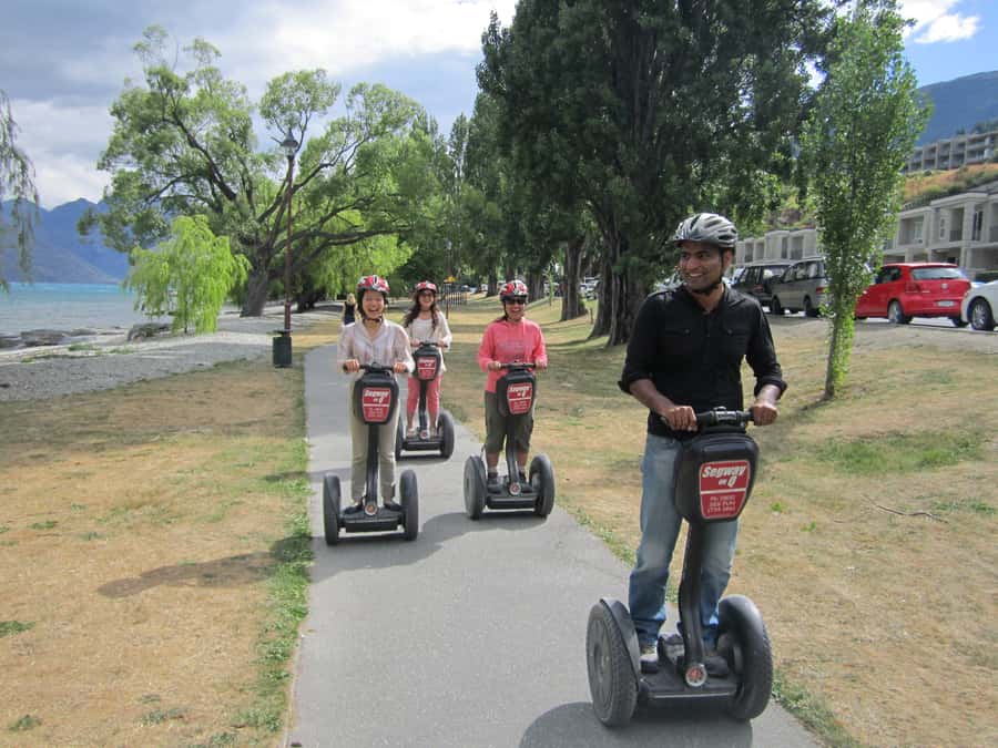 Queenstown: Guided Segway Tour - Learning to ride at One Mile Powerhouse