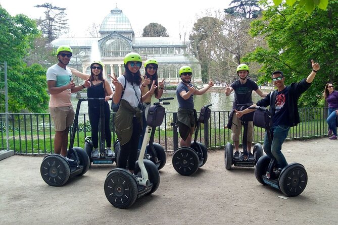 Retiro Park Segway Tour in Madrid - Retiro Lake, Crystal Palace, and Fallen Angel