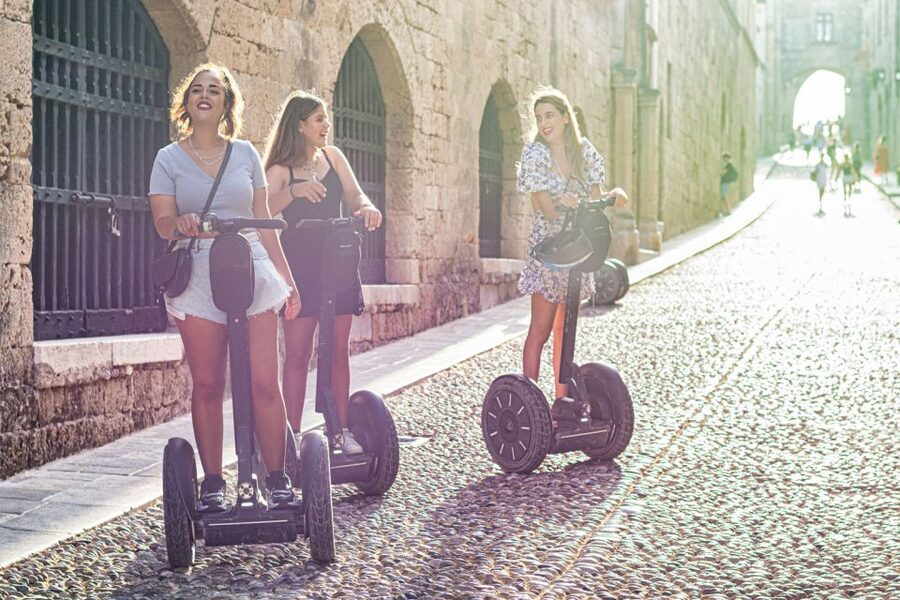 Rhodes: Explore the New and Medieval City on a Segway - The Church of the Virgin of the Burgh and the Medieval Moat