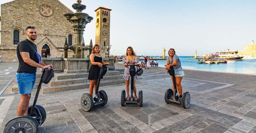 Rhodes: Explore the New and Medieval City on a Segway - Old Town first, with more ground covered