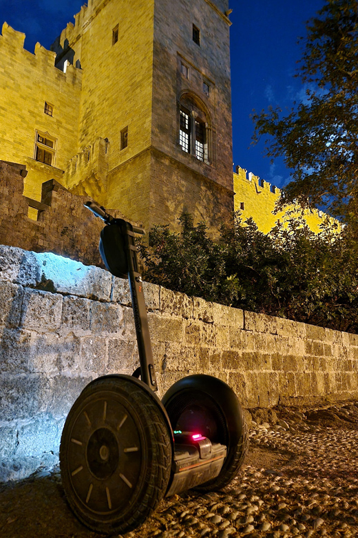 Rhodes: Rhodes by night Segway route - Why a Segway works well in Rhodes Old City