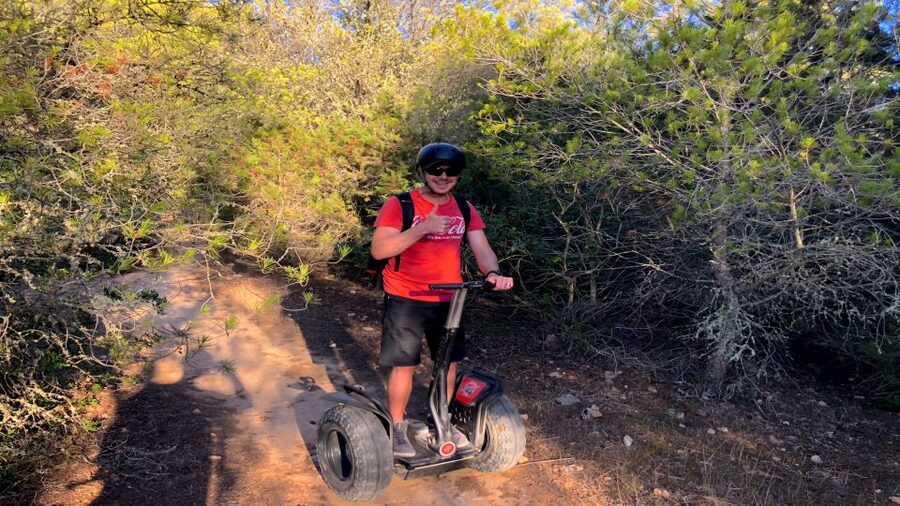 Sa Coma: Off-Road Segway Tour to Castell Punta de n'Amer - Rough tracks inside Punta de n’Amer Nature Park