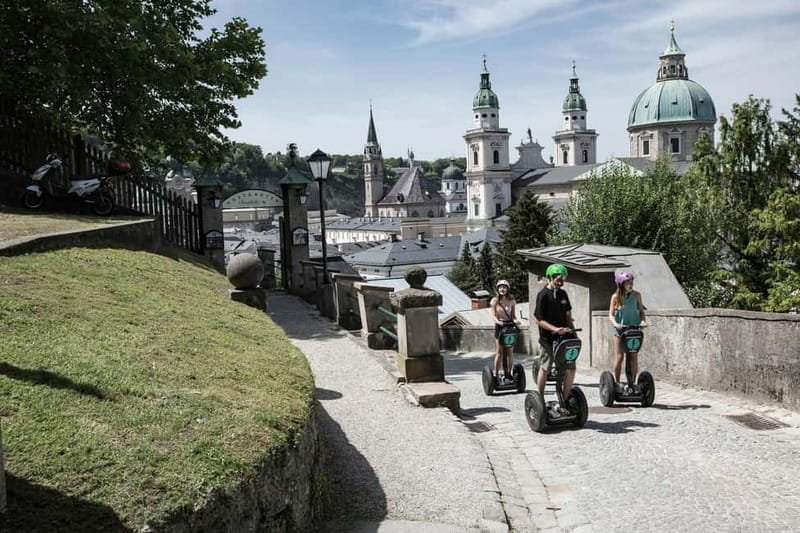 Salzburg: Segway sightseeing tour - Up Mönchsberg to the best views