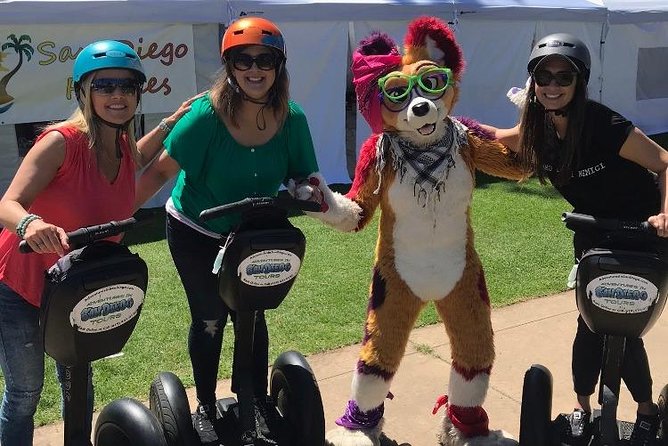 San Diego Gaslamp Harbor Segway Tour - Starting in Pantoja Park and learning the Segway