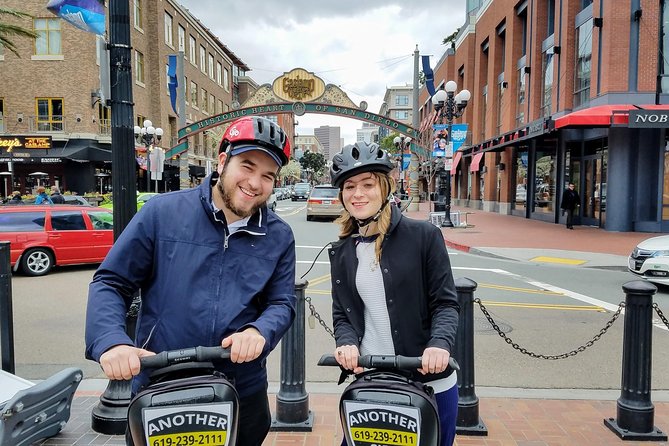 San Diego Gaslamp Segway Tour - Gaslamp streets and Petco Park