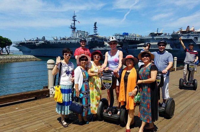 San Diego Segway Tour - Portside Pier, the harbor, and Unconditional Surrender