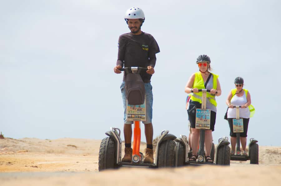 Santa Maria: Scenic Segway Tour with Guide - From the bicycle lane into Santa Maria