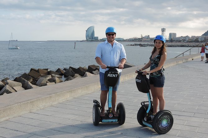 Seaside Segway Tour in Barcelona - The Columbus Monument and Passeig de Colom
