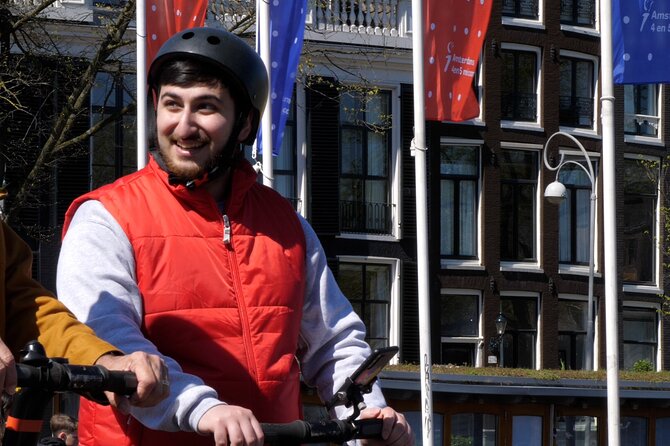 Segway City Tours Amsterdam - Rolling from the practice area into central Amsterdam