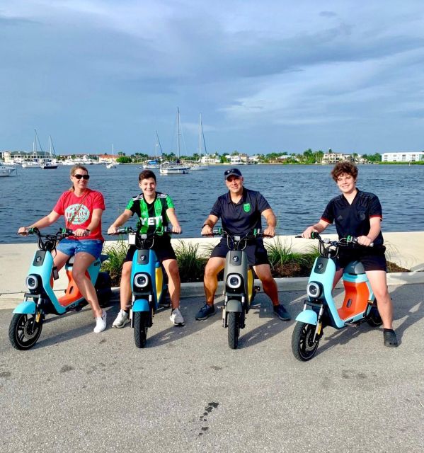Segway Electric Moped Tour - Fun Activity Downtown Naples - Why an electric moped works well in Naples