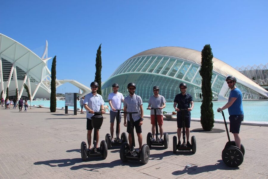 Segway Group Sightseeing Tour of Valencia - Arriving at the City of Arts and Sciences