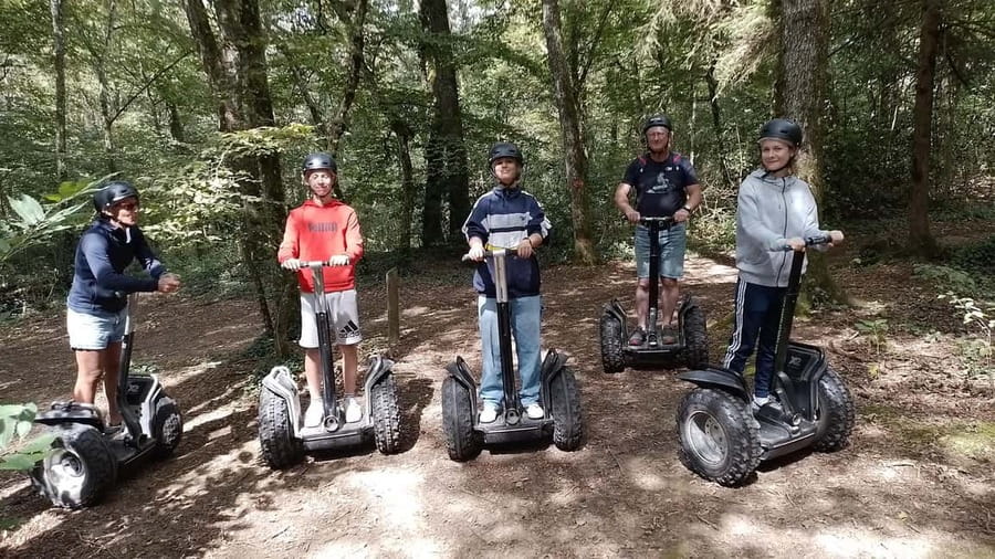 Segway hike 2h00 Aix les Bains between lake and forest - Starting beside Lake Bourget at the Petit Port