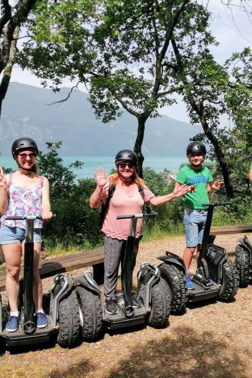 Segway hike 2h00 Aix les Bains between lake and forest - A guide who teaches instead of simply leading
