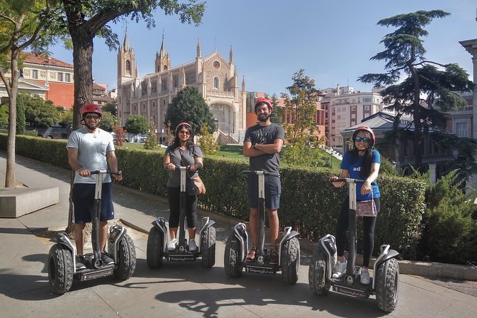 Segway Private Tour in the Historic Center of Madrid - The viewpoint over the Royal Palace and Almudena Cathedral