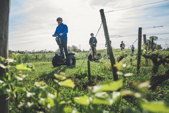 Segway ride between Lac Bleu and the castles of Pessac-Léognan - Getting comfortable on the Segway