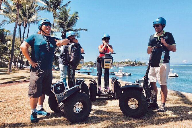 Segway Ride Étang-Salé de la forêt à la mer - Learning to ride the all-terrain Segway