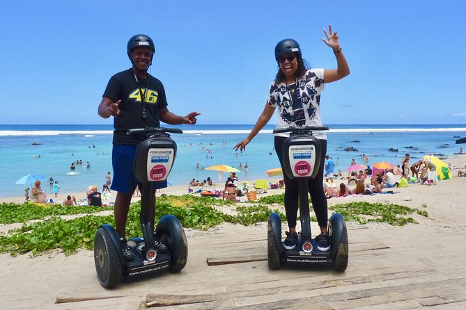 Segway Ride St Pierre l'Authentique - Learning the Segway before the city ride